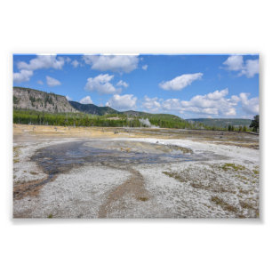 Jewel Geyser, Yellowstone National Park Photo Print