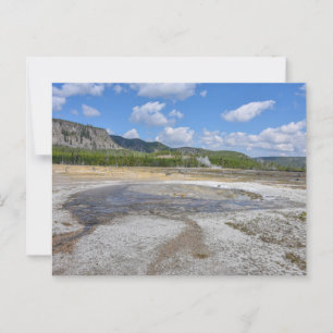 Jewel Geyser, Yellowstone National Park Postcard