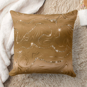 Jewel Gold Glittery Glitz  Cushion