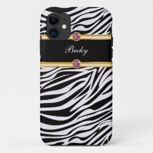 Jewel iPhone Case Monogram