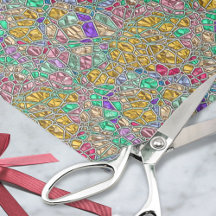 Jewel Mosaic - Gemstone Colours Pretty Decoupage