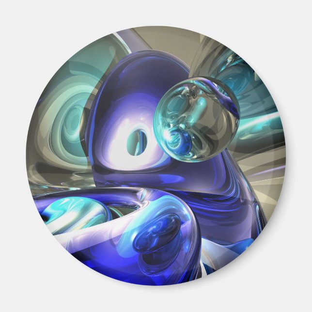 Jewel of the Nile Abstract Magnet (Front)