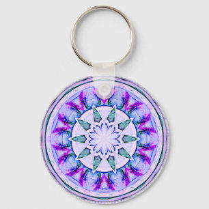 Jewel Star Mandala Keychain
