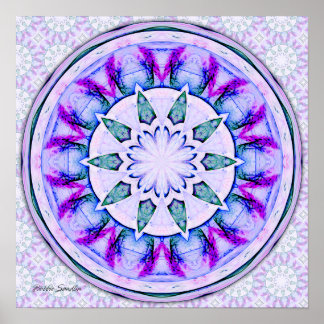 Jewel Star Mandala Print