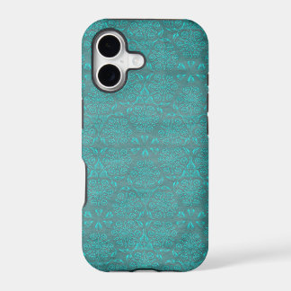 Jewel Teal Print iPhone 5 Cover