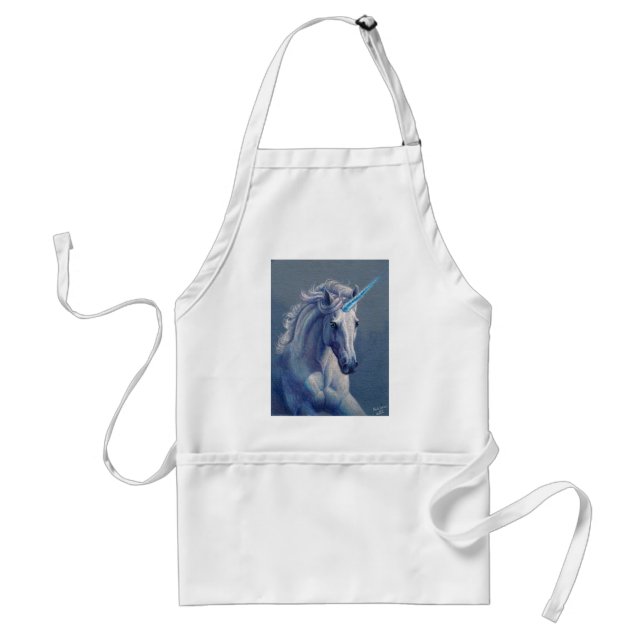 Jewel the Unicorn Standard Apron (Front)