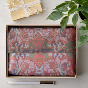 Jewel Tone Fabric Design Style Photo Tissue Paper