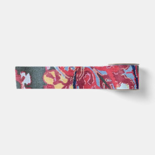Jewel Tone Fabric Style Photo Satin Ribbon