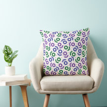 Jewel Tone Floral Design Flower Pattern