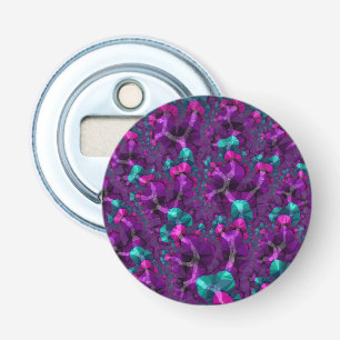Jewel Tone Fractal Bottle Opener