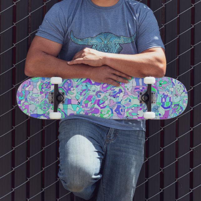 Jewel Tone Skateboard (Outdoor 3)