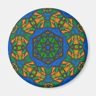 Jewel-toned Mandala Magnet