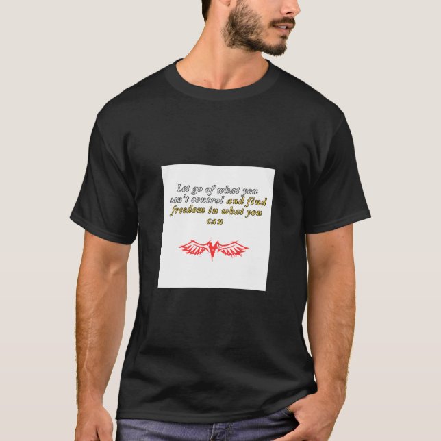  Jewel Tones Elegance: Abstract Refinement T-Shirt (Front)