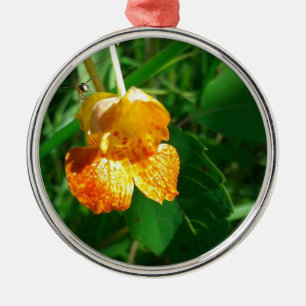 Jewel Weed, Wildflower Metal Tree Decoration