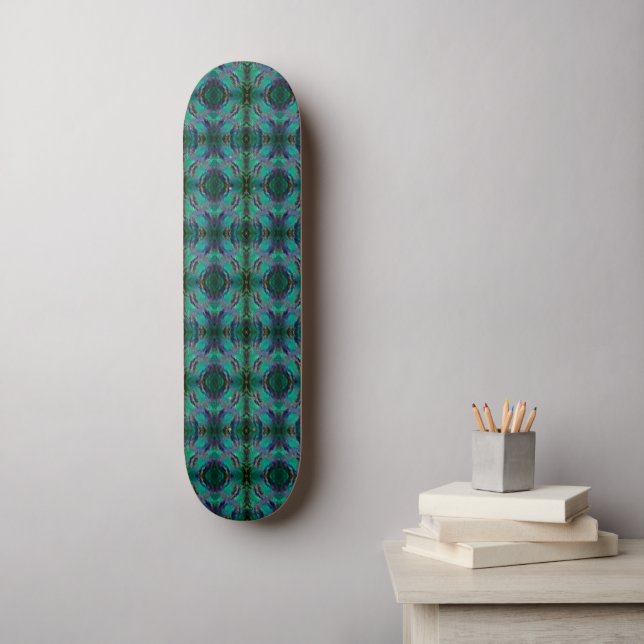Jeweled Depths-II Skateboard (Wall Art)