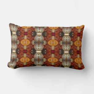 Jeweled Earth pattern pillow