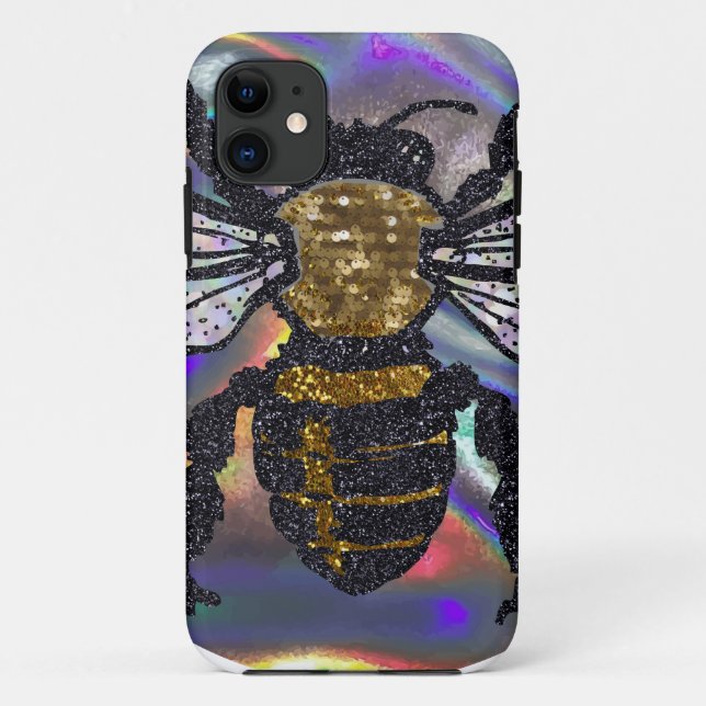 jewelled bee Case-Mate iPhone case (Back)
