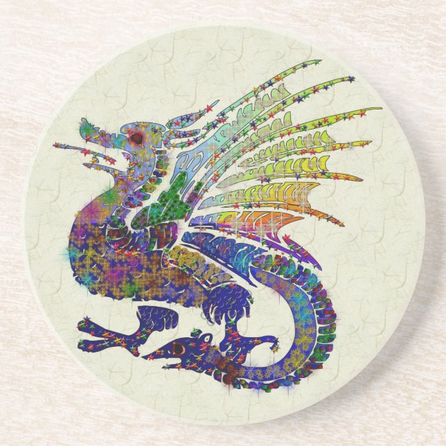 Jewelled Dragon Coaster (Front)