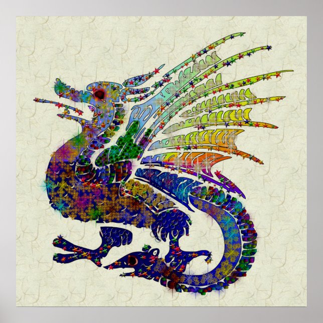 Jewelled Dragon Poster (Front)