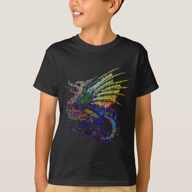Jewelled Dragon T-Shirt (Front)