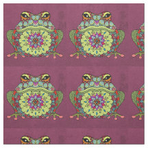 Jewelled Frog on Purple