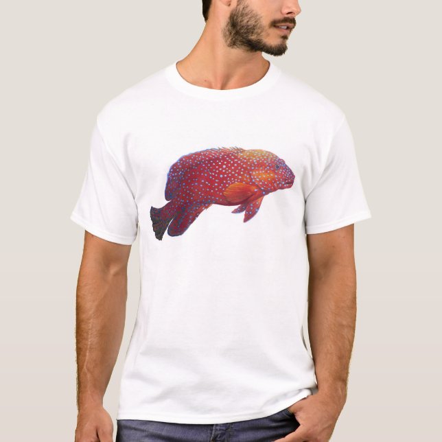 Jewelled Grouper T-Shirt (Front)
