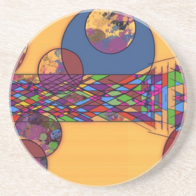 Jewelled Horizon Coaster (Front)