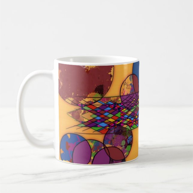 Jewelled Horizon Coffee Mug (Left)