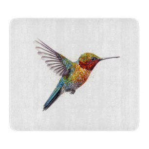 Jewelled Hummingbird Serenade Cutting Board