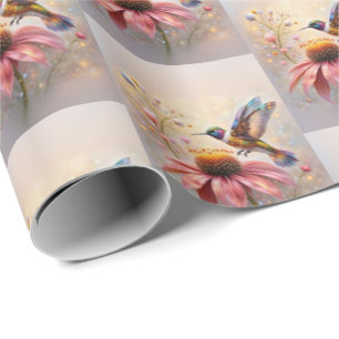 Jewelled Hummingbird Wrapping Paper