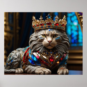 *~*  Jewelled King CAT 5:4 AP68 Regal Royalty Poster
