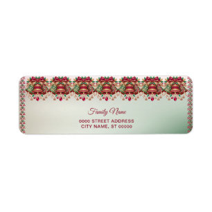 Jewelled Ornate Bells Return Address
