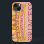 Jewelled Princess Crown by Chariklia Zaris iPhone 13 Case<br><div class="desc">Know a princess in your life that deserves a crown? Then purchase this print from Chariklia Zarris. It features an enchanting jewelled crown with the word "Princess" underneath. A fantastic gift for the royalty in your life!</div>