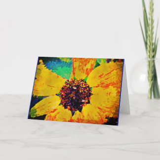 Jewelled Sunflower Card