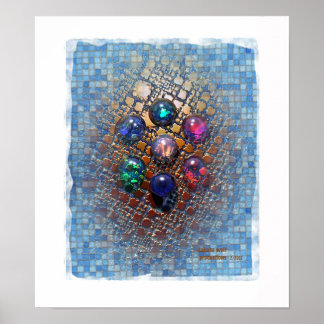 Jewelled Tiles (0001) Poster