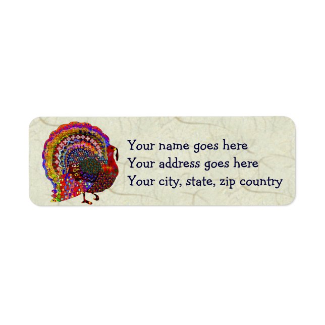 Jewelled Turkey (Front)