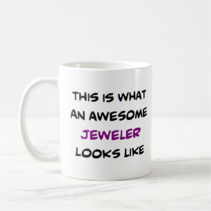 jeweller, awesome coffee mug