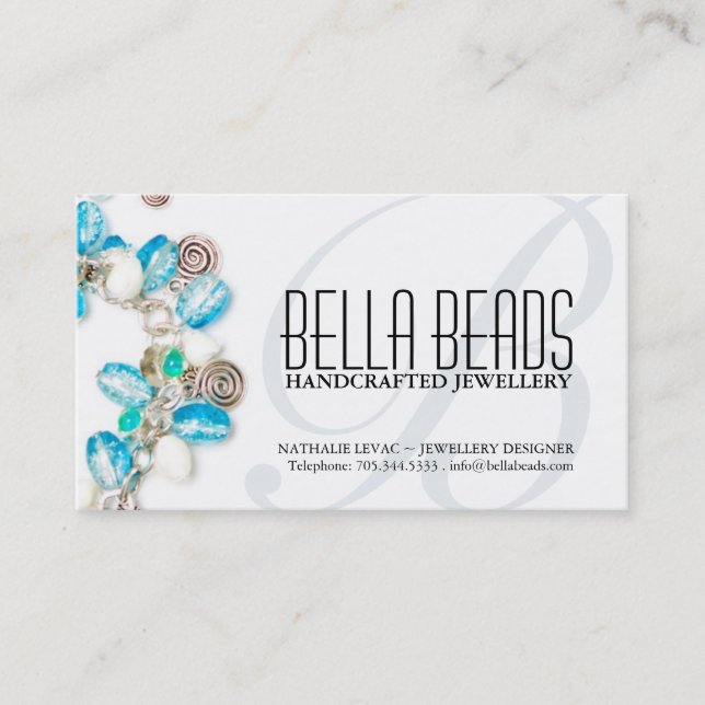 Jeweller Business Card (Front)