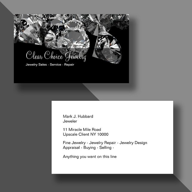 Jeweller Business Card Template New (Creator Uploaded)