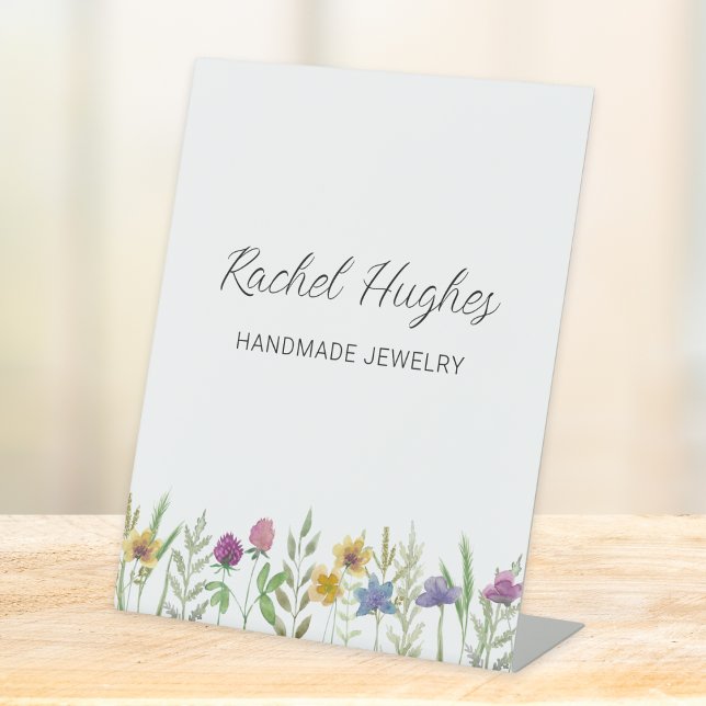 Jeweller Floral Display  Pedestal Sign (Creator Uploaded)