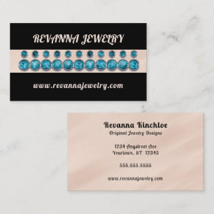 Jeweller Gemmologist Jewellery Design Sales Business Card