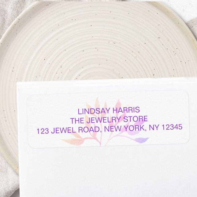 Jeweller Return Address (Creator Uploaded)