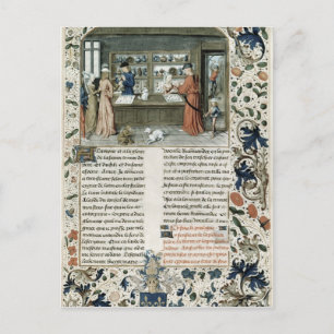 Jeweller's Shop, from Lapidaire de Mandeville Postcard