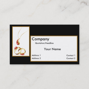 Jewellery #3 Business Card