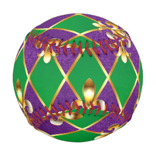 Jewellery Background Mardi Gras Baseball