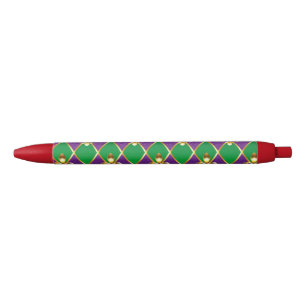 Jewellery Background Mardi Gras Black Ink Pen