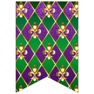 Jewellery Background Mardi Gras Bunting