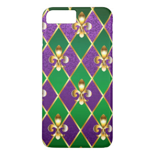 Jewellery Background Mardi Gras iPhone 8 Plus/7 Plus Case