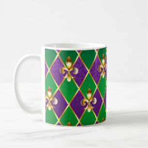 Jewellery Background Mardi Gras Coffee Mug