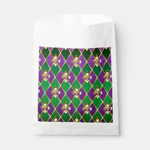 Jewellery Background Mardi Gras Favour Bags